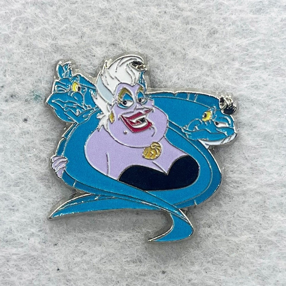 🔮 5/$25 Disney The Little Mermaid Ursula Flotsam And Jetsam Pin